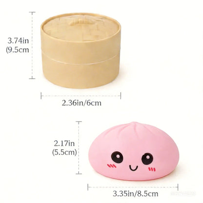 "Mystery Dumpling" Kawaii Squishy | Soft TPR Stress Relief Sensory Toy — image 4