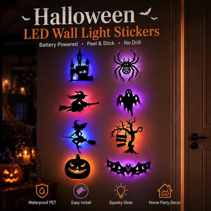 Halloween LED Silhouette Window & Wall Lights — product image 1