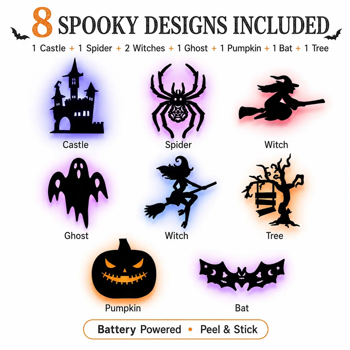 Halloween LED Silhouette Window & Wall Lights — product image 2