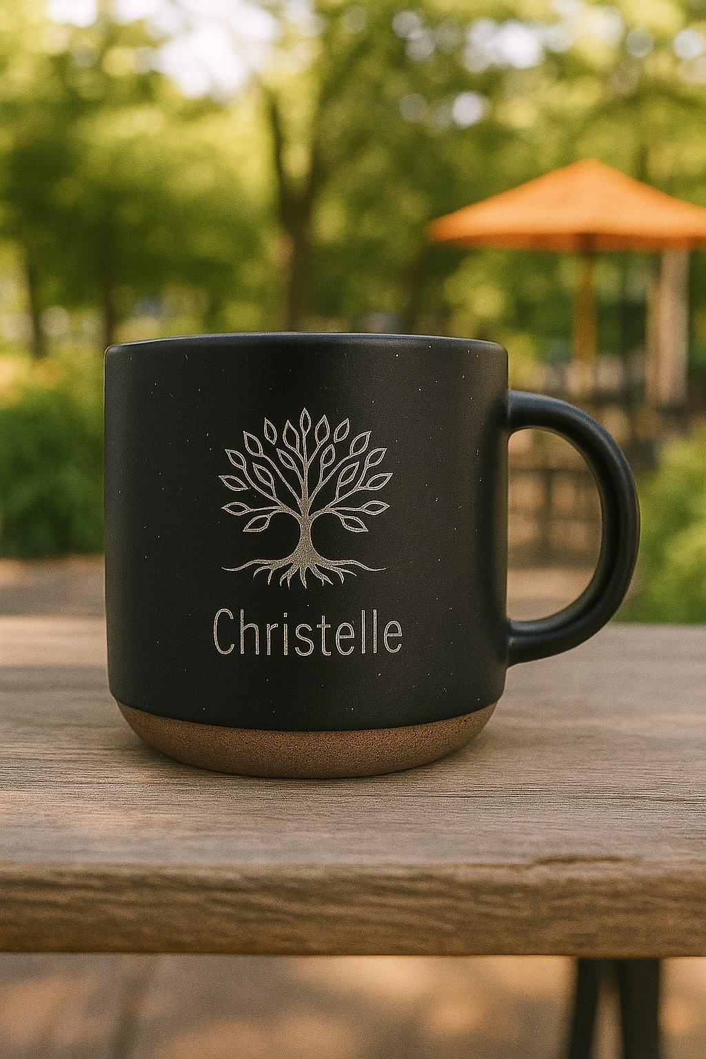 Engraved Tree of Life Coffee Mug, Spiritual Coffee Cup,Microwave Safe, Personalized Gift — image 6