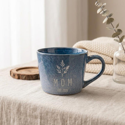 Engraved Name Ceramic Coffee Mug, Personalized New Dad Gift — image 8