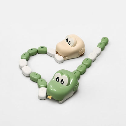 Remote Control Snake Game Toy, Cute Pixel-Style Slithering Floor Toy for Kids and Family Play — image 2
