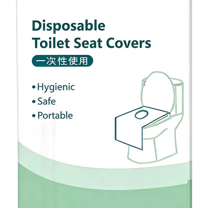 Disposable Toilet Seat Covers, Large 16 x 24 Inch, Individually Wrapped Foldable Travel Covers for Public Restrooms — image 7